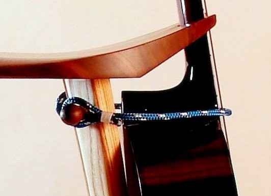 Wooden Guitar Stand Stool