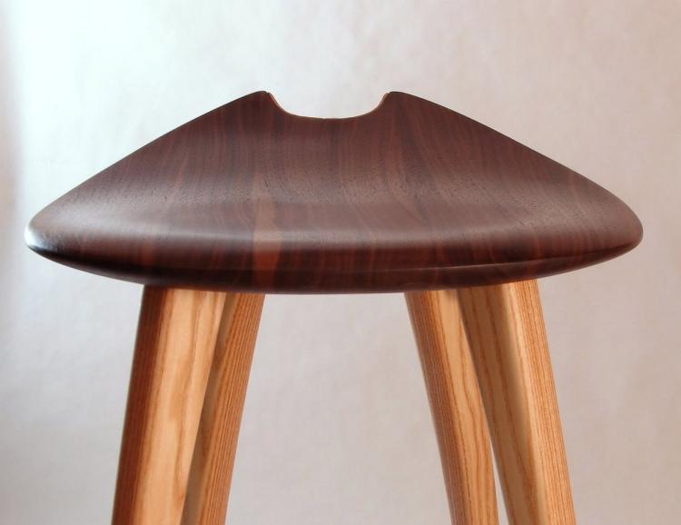 Wooden Guitar Stand Stool