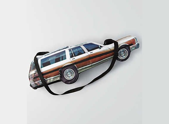 Woody Station Wagon Shaped drink cooler sling bag
