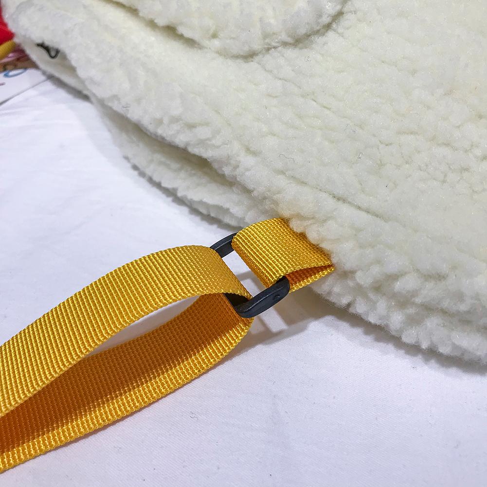 Wool Chicken Bag - Fleece Chicken Shaped Purse