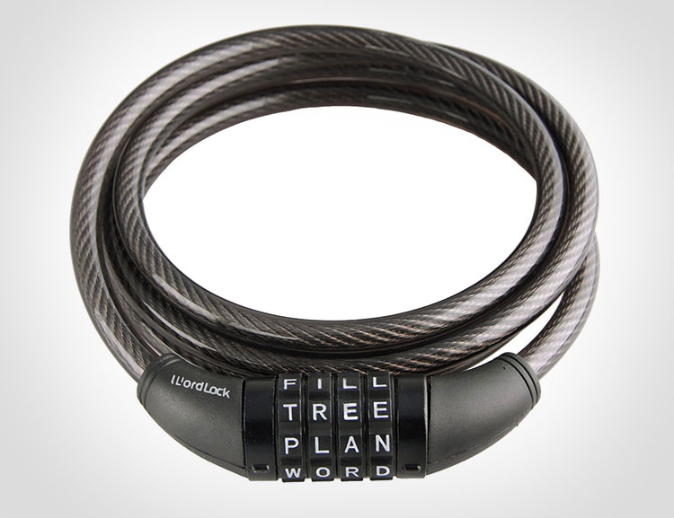 Word Combination Bike Lock