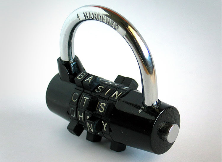 Word Combination Lock
