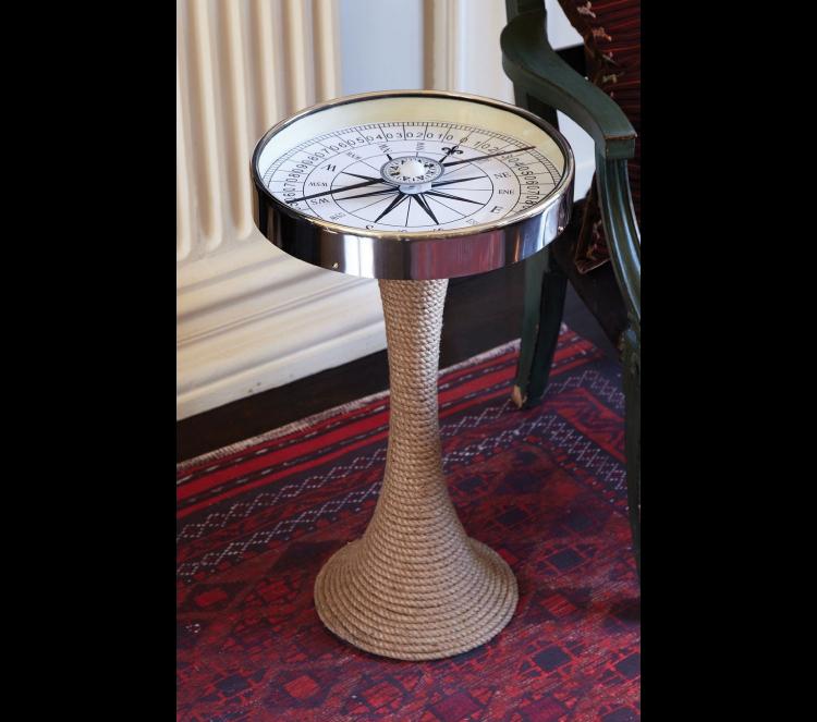 Working Compass Side Table