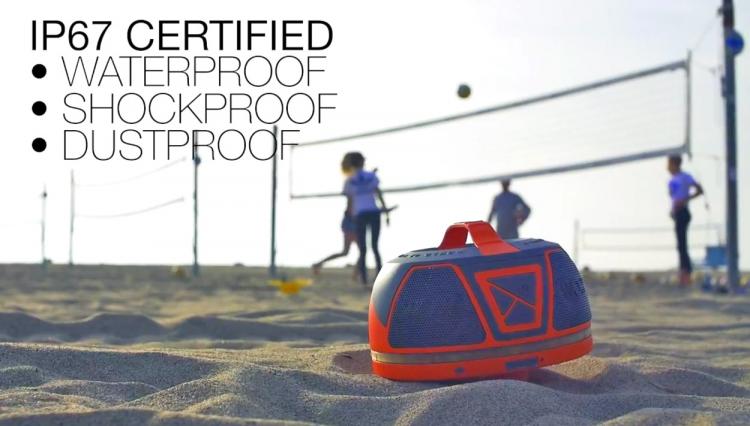 Wow-Sound Floating Speaker - Waterproof, 360 Degree Rugged Speaker - Best outdoor adventure camping speaker
