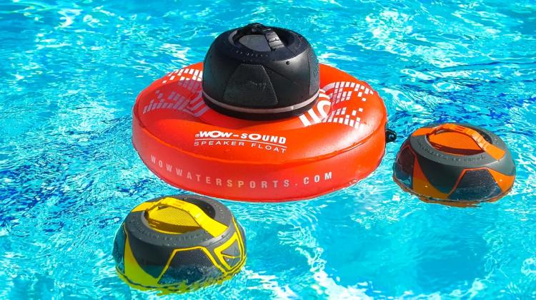 Wow-Sound Floating Speaker - Waterproof, 360 Degree Rugged Speaker - Best outdoor adventure camping speaker