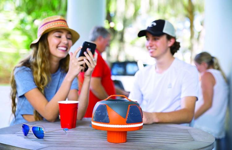 Wow-Sound Floating Speaker - Waterproof, 360 Degree Rugged Speaker - Best outdoor adventure camping speaker