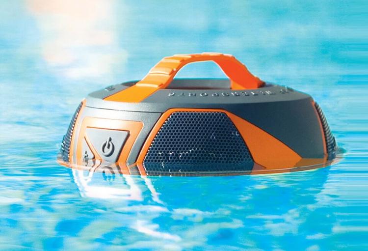 Wow-Sound Floating Speaker - Waterproof, 360 Degree Rugged Speaker - Best outdoor adventure camping speaker
