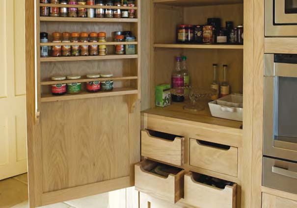 Neptune Wrap-Around Refrigerator Pantry Is The Ultimate Kitchen Storage Solution - Neptune Grand Larder Unit