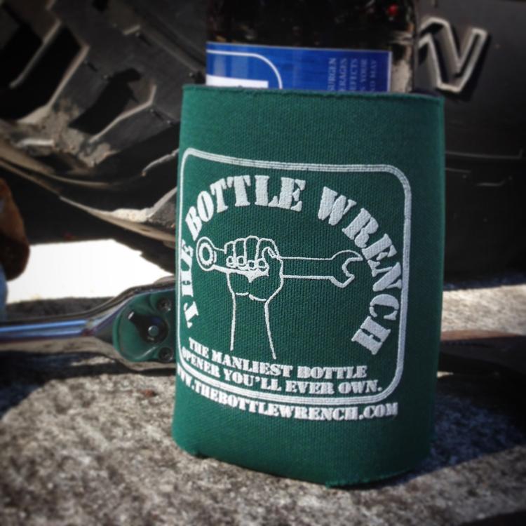 Wrench Bottle Opener Koozie