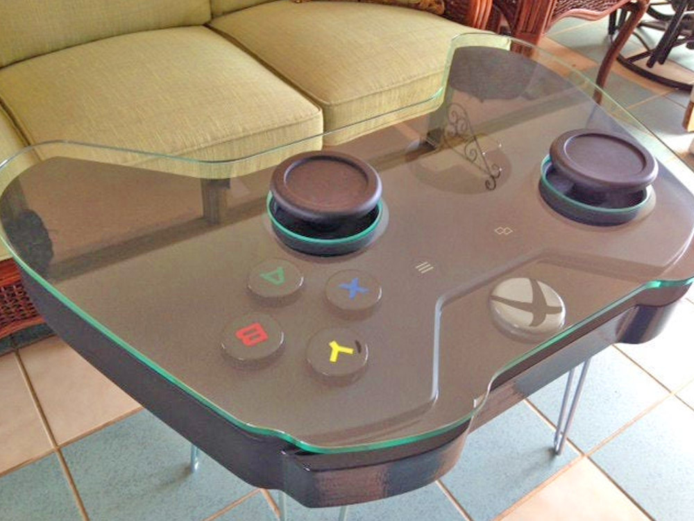 Giant Xbox One Controller Replica Coffee Table