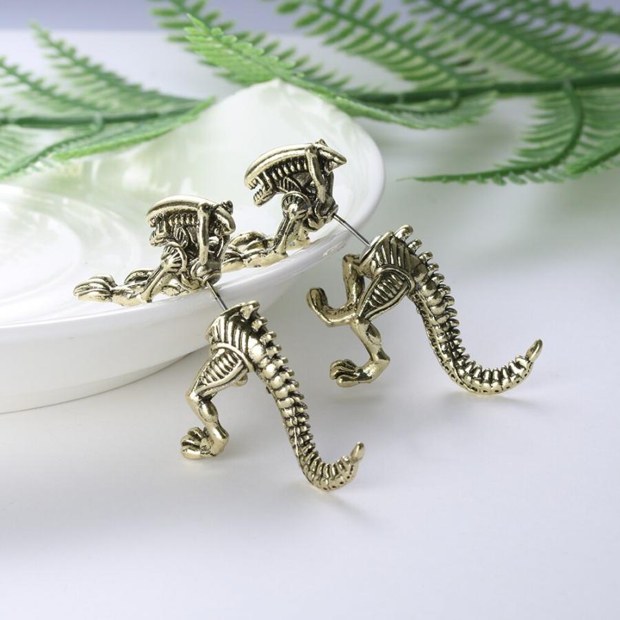 Xenomorph Alien Earrings