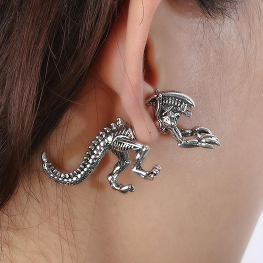 Xenomorph Alien Earrings