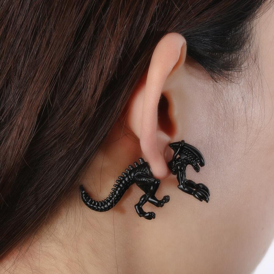 Xenomorph Alien Earrings