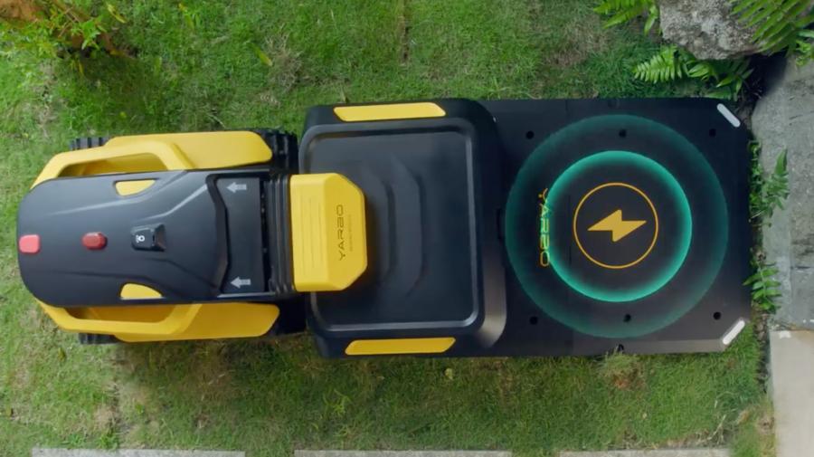Yarbo Autonomous Yard Robot - Smart landscaping robot that mows, snowblows, and blows leaves