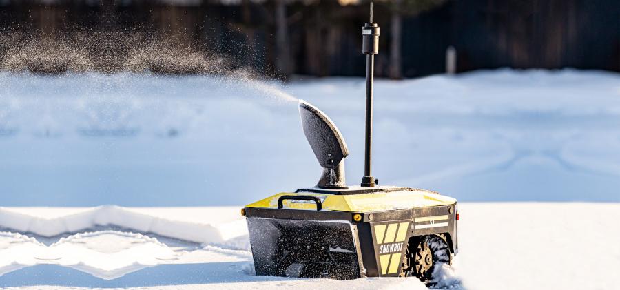 Yarbo Autonomous Yard Robot - Smart landscaping robot that mows, snowblows, and blows leaves