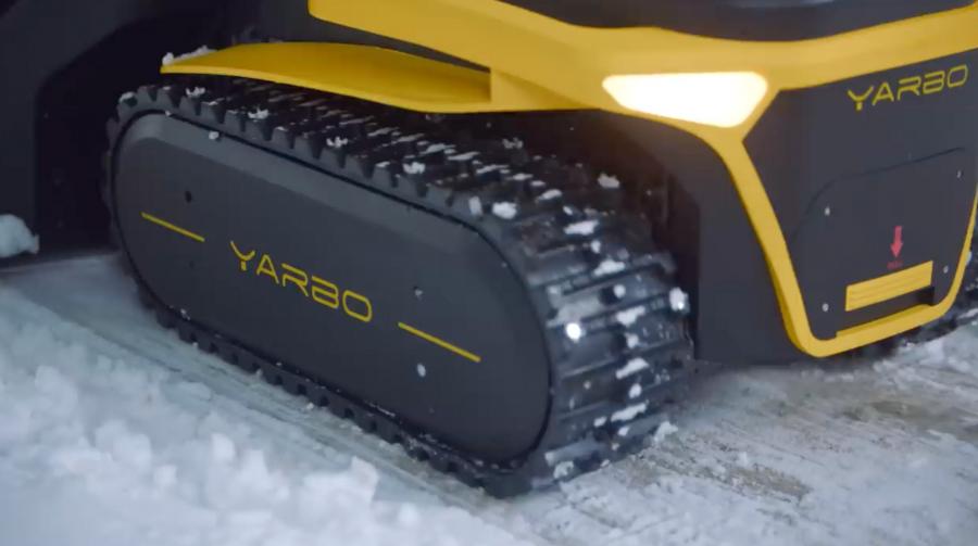 Yarbo Autonomous Yard Robot - Smart landscaping robot that mows, snowblows, and blows leaves