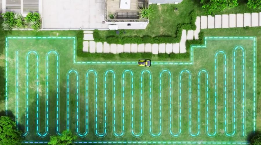 Yarbo Autonomous Yard Robot - Smart landscaping robot that mows, snowblows, and blows leaves