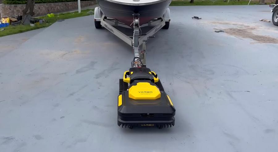 Yarbo Autonomous Yard Robot - Smart landscaping robot that mows, snowblows, and blows leaves