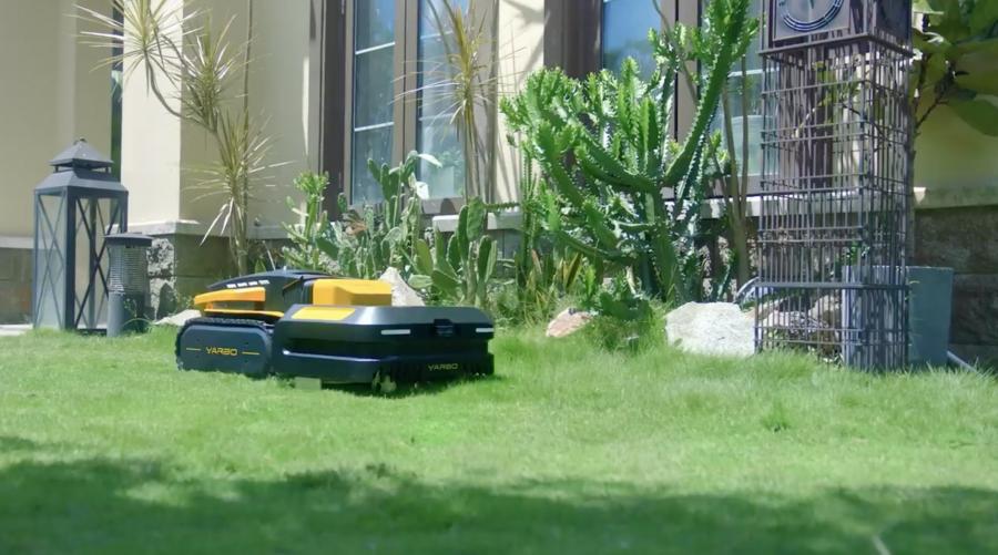 Yarbo Autonomous Yard Robot - Smart landscaping robot that mows, snowblows, and blows leaves