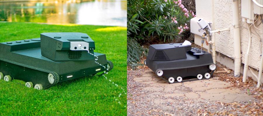 Yarbo Autonomous Yard Robot - Smart landscaping robot that mows, snowblows, and blows leaves