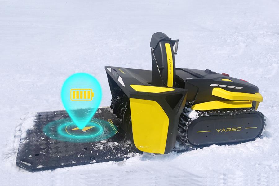 Yarbo Autonomous Yard Robot - Smart landscaping robot that mows, snowblows, and blows leaves