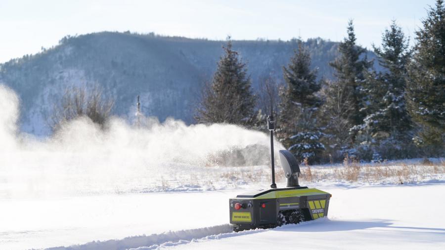 Yarbo Autonomous Yard Robot - Smart landscaping robot that mows, snowblows, and blows leaves