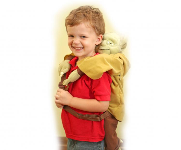 Star Wars Yoda Backpack Back Buddy - Piggy-back Yoda backpack