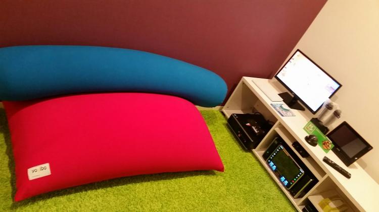 Yogibo Roll: Ultimate Bean Bag Chair and Body Pillow - Forms To Your Body