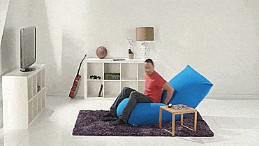 Yogibo Roll: Ultimate Bean Bag Chair and Body Pillow - Forms To Your Body