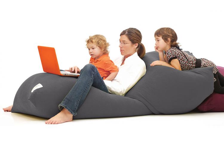 Yogibo Roll: Ultimate Bean Bag Chair and Body Pillow - Forms To Your Body