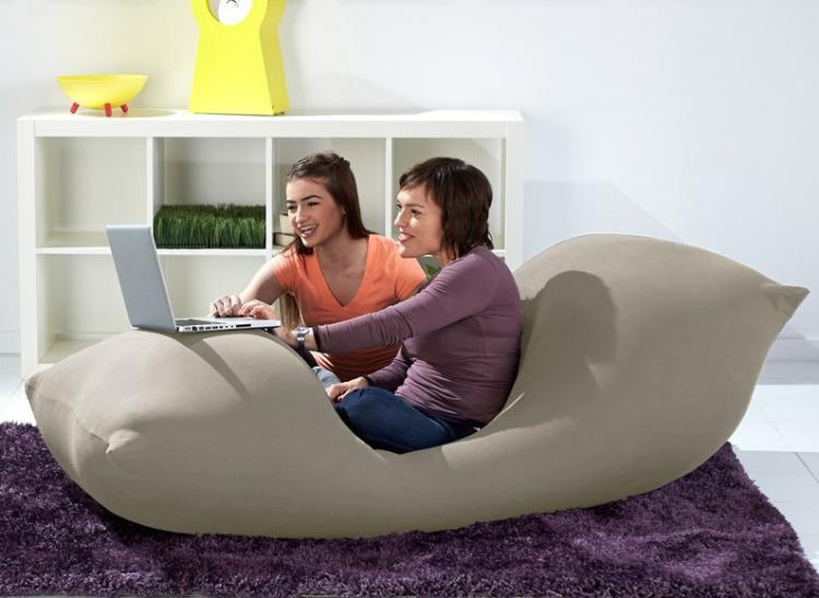Yogibo Roll: Ultimate Bean Bag Chair and Body Pillow - Forms To Your Body