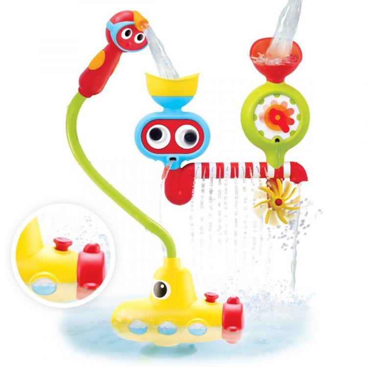 Yookidoo Baby Bath Toys Makes Bath-Time Fun - Submarine Spray Station Baby Bath Toy
