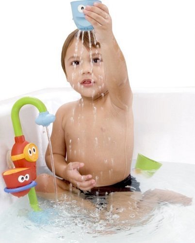 Yookidoo Baby Bath Toys Makes Bath-Time Fun - Flow N Fill Baby Bath Toy