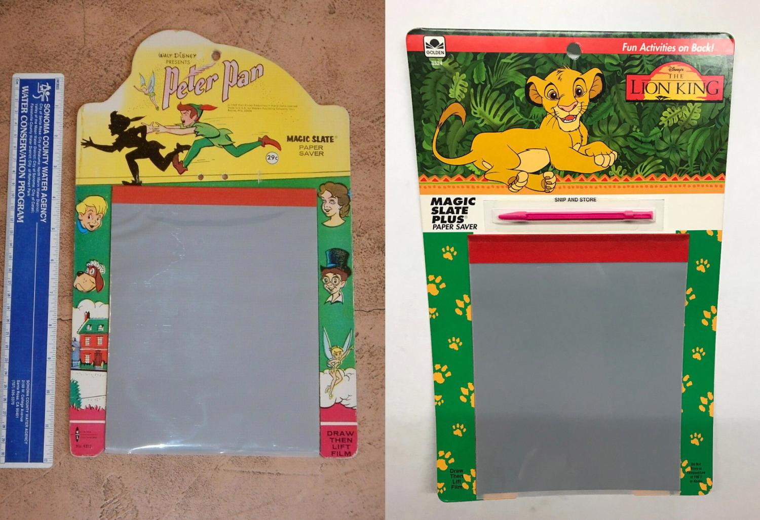 Nostalgic Magic Slate Paper Savers From The 80's and 90's