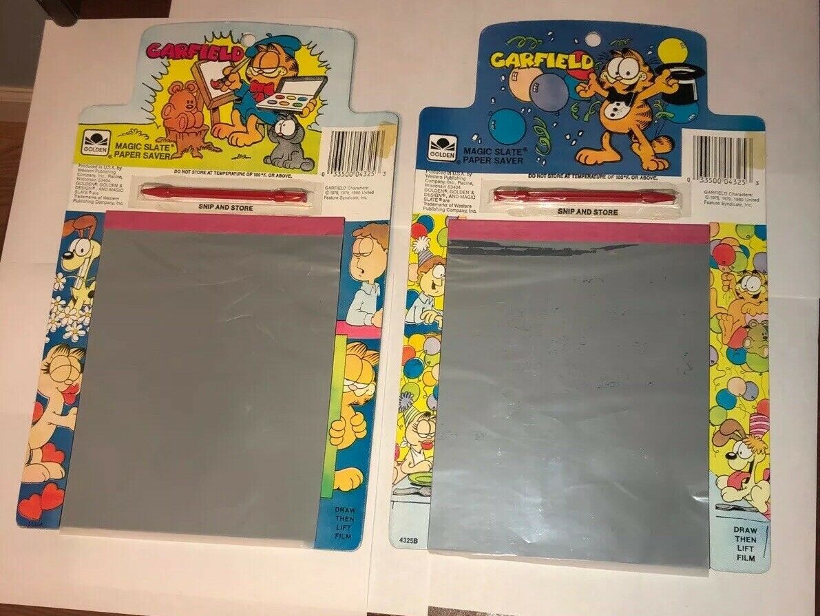 Nostalgic Magic Slate Paper Savers From The 80's and 90's