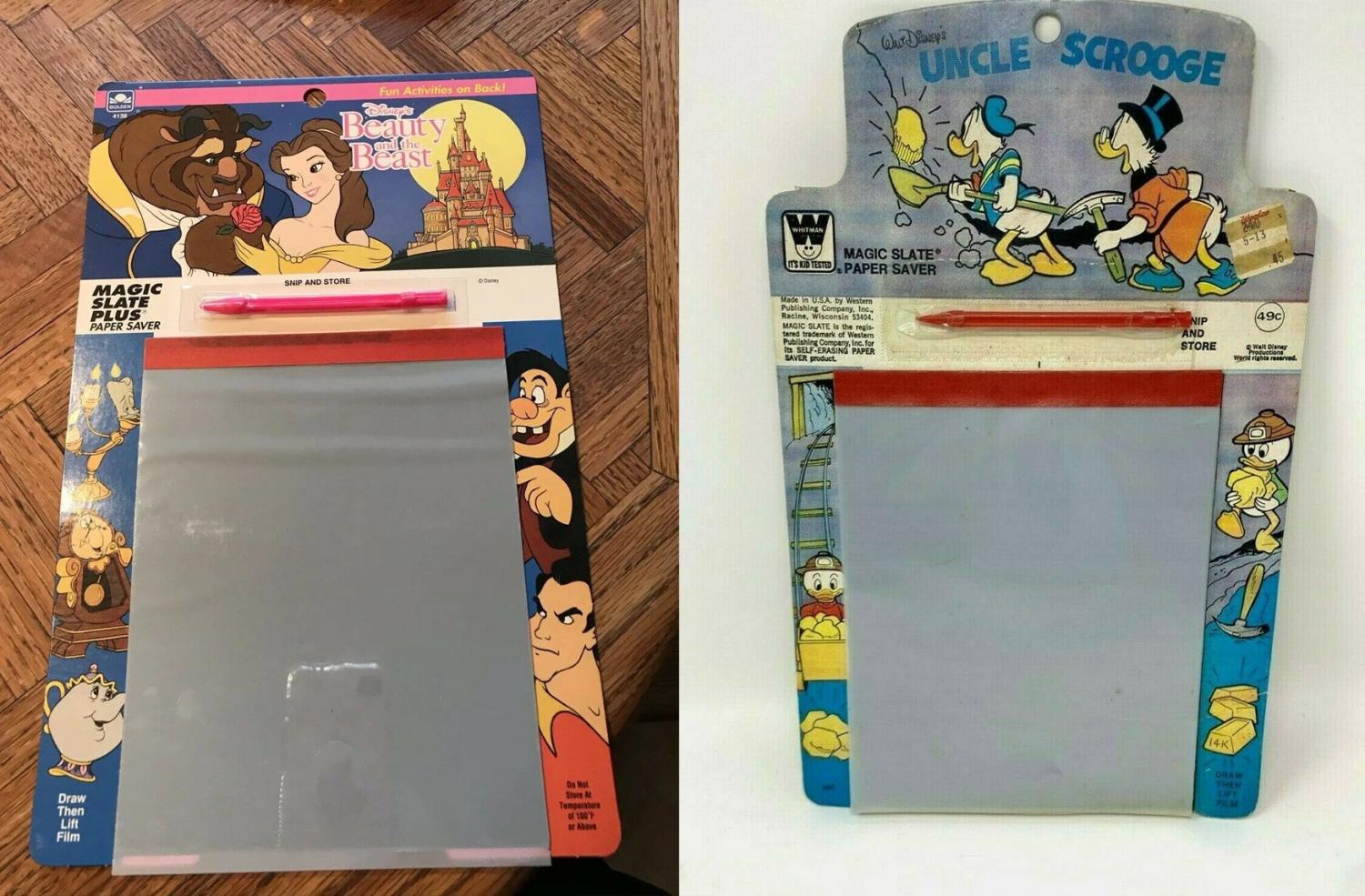 Nostalgic Magic Slate Paper Savers From The 80's and 90's