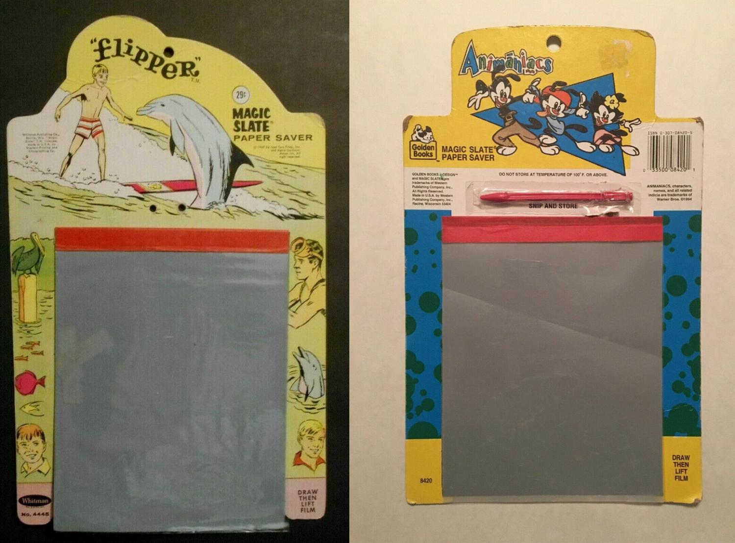 Nostalgic Magic Slate Paper Savers From The 80's and 90's