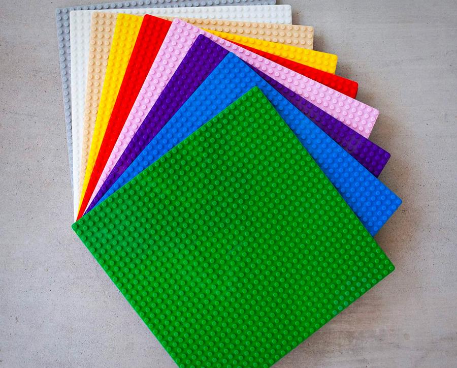 DIY Lego Wall Peel and Stick Lego Base Plates