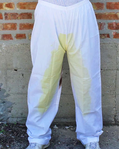 Pre-soiled Pants