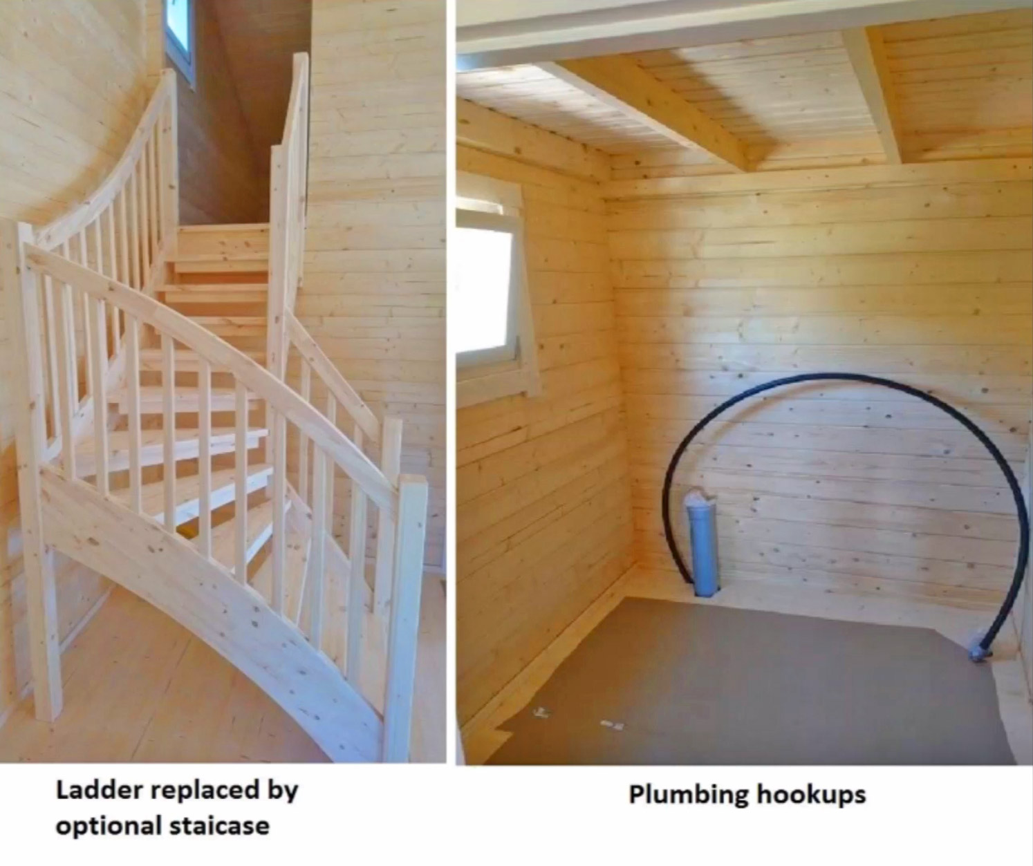 Allwood DIY Cabin Kit - 5-room cabin kit on Amazon