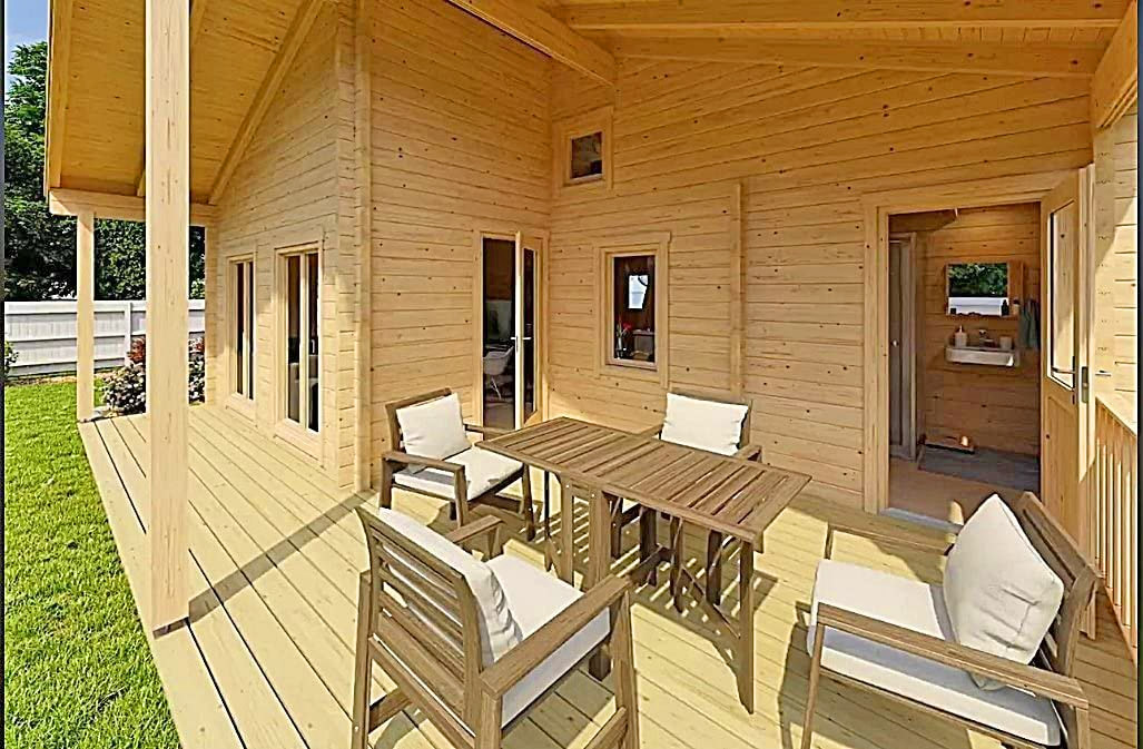 Allwood DIY Cabin Kit - 5-room cabin kit on Amazon