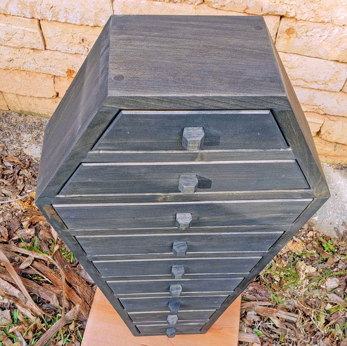 Coffin Apothecary Cabinet