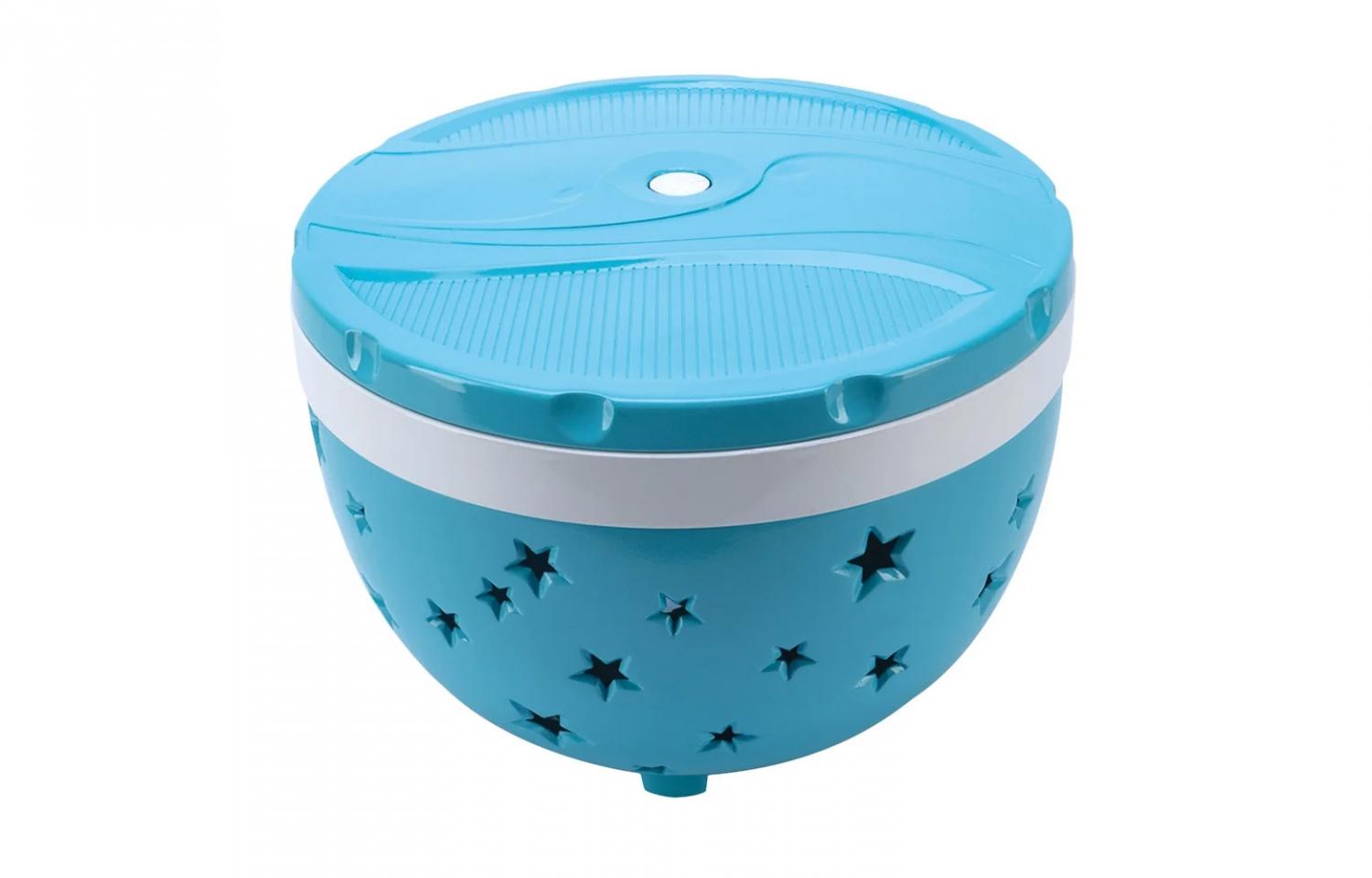 Floating Projection Light Turns Your Pool Into an Aquarium - SwimWays Rainbow Reef Aquarium Pool Light