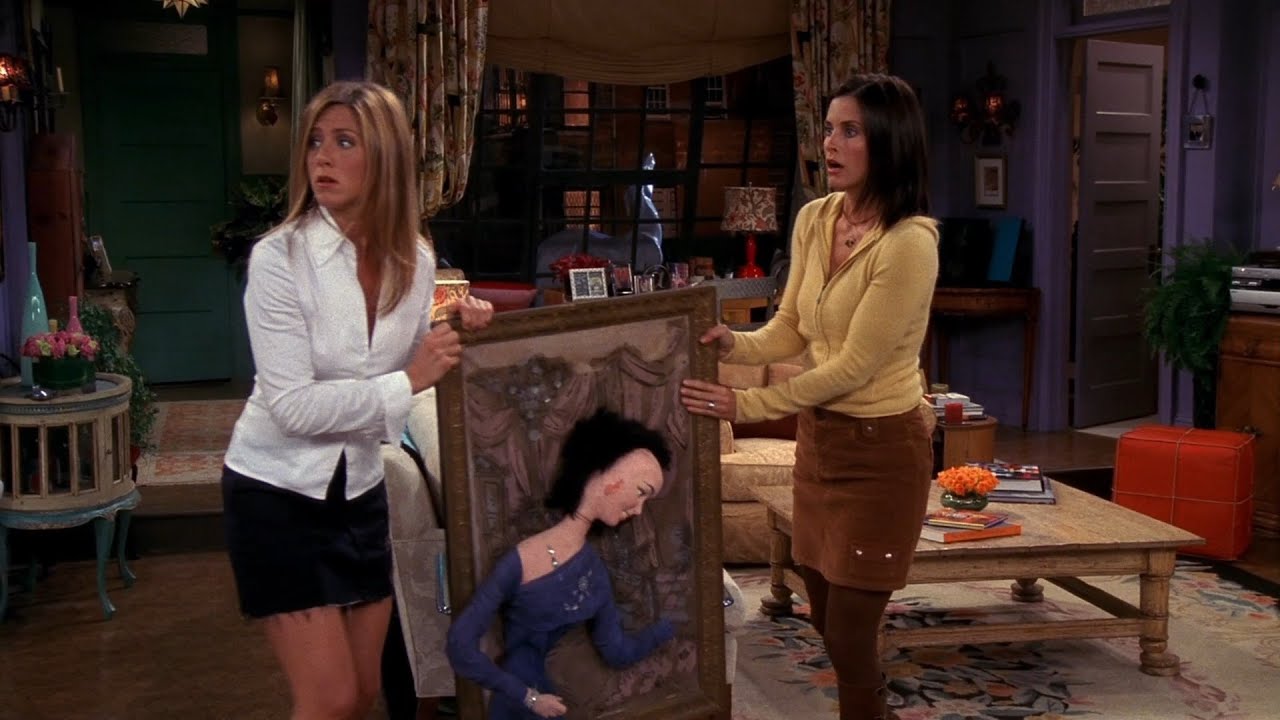 Friends Phoebe's Creepy 3D Wall Art Figure - Gladys Creepy Person Art Sculpture