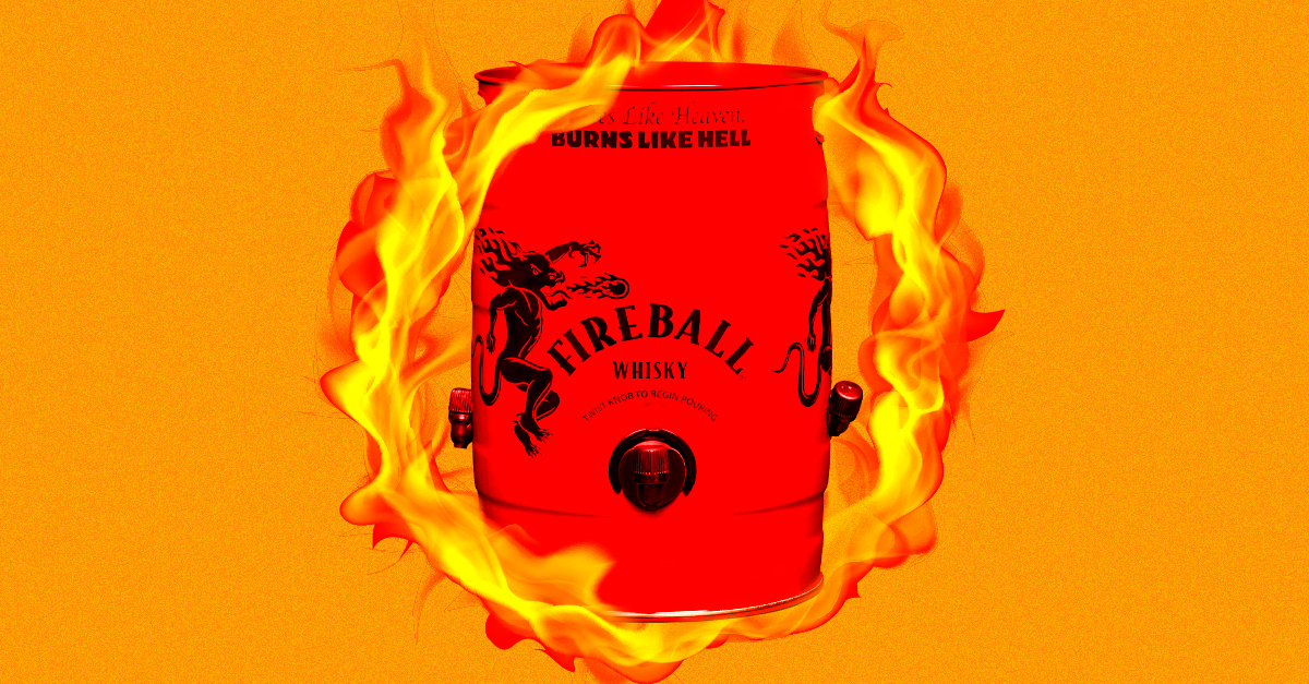 Mini Keg Of Fireball FireKeg
