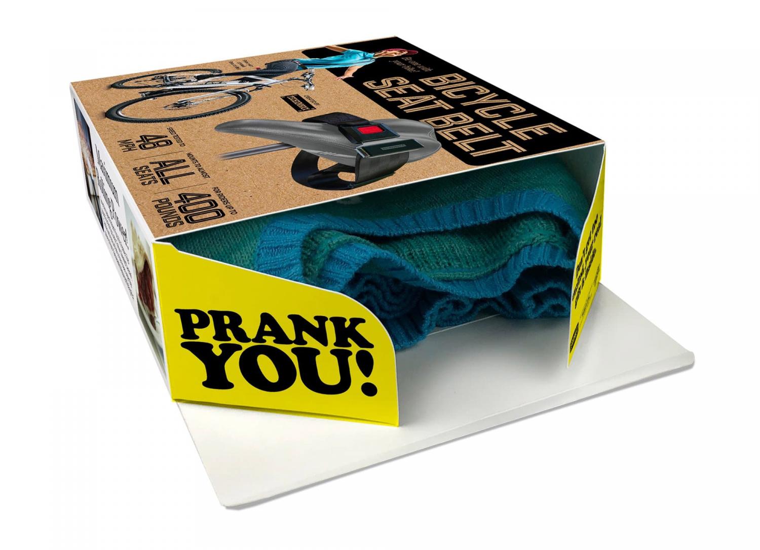 Bicycle Seat Belt Prank Box