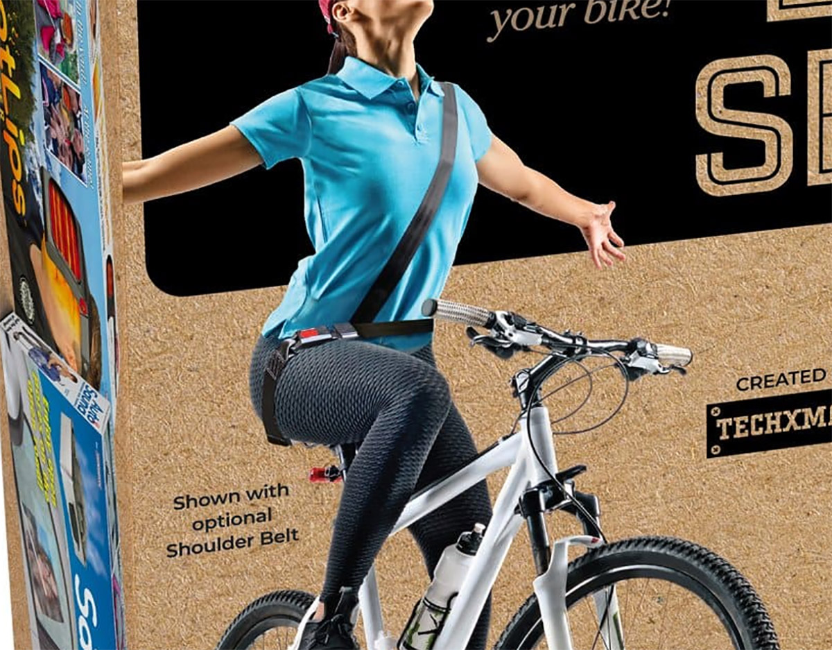 Bicycle Seat Belt Prank Box