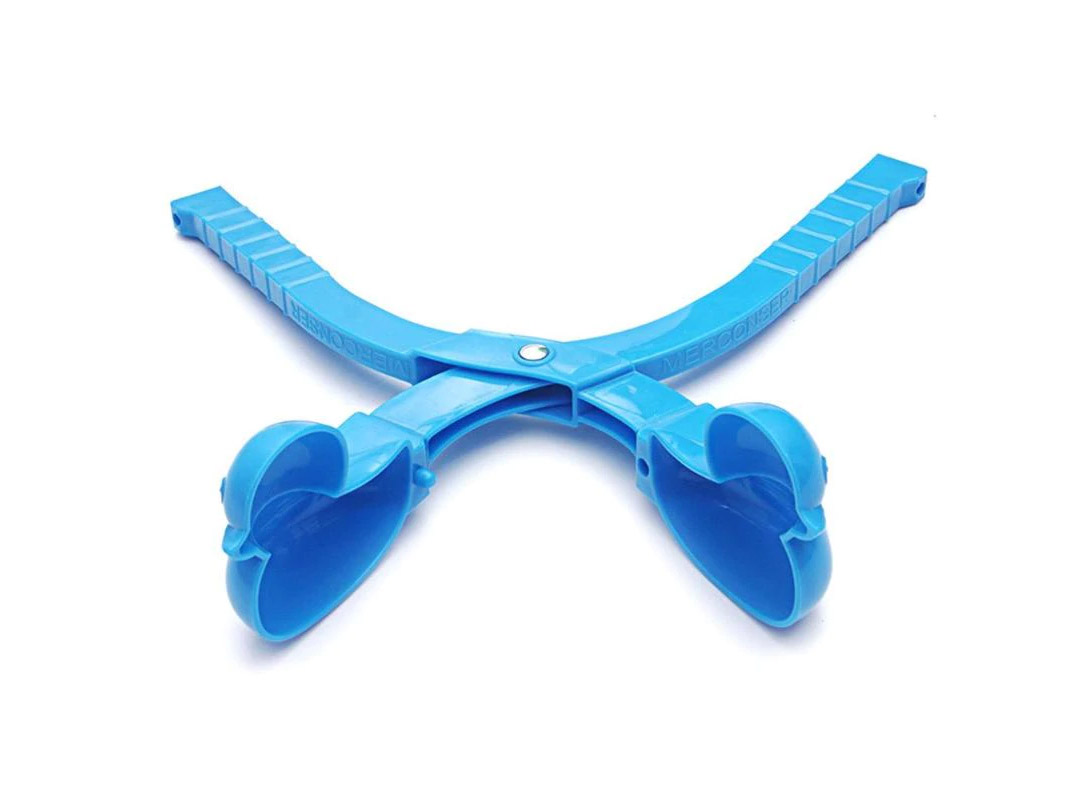 Duck shaped snowball maker - Duck snow clamp toy makes duck shaped snowballs
