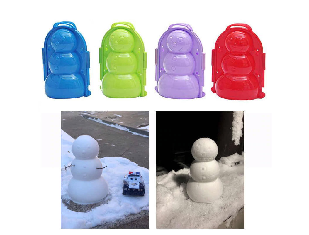 Duck shaped snowball maker - Duck snow clamp toy makes duck shaped snowballs