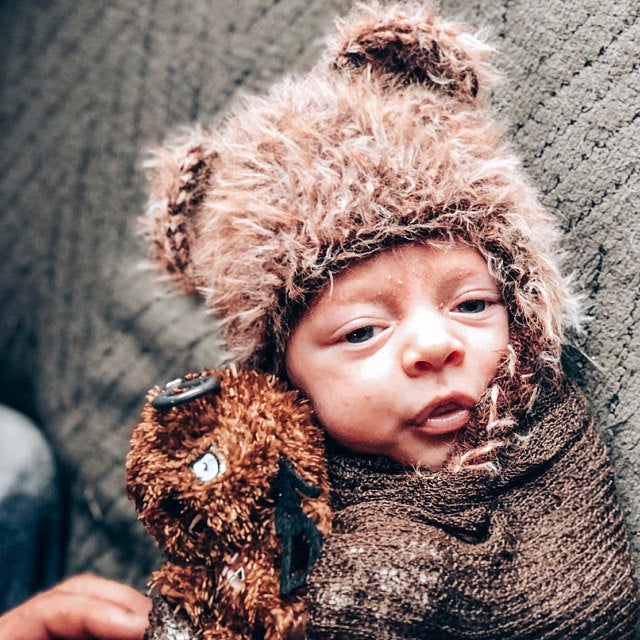 Adorable Knit Ewok Hat - Ewok crochet winter hat - Best star wars newborn photoshoot hat